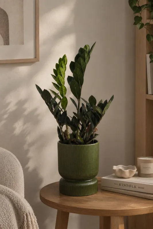 Замиокулькас Равен (Ворон) / Zamioculcas zamiifolia Raven